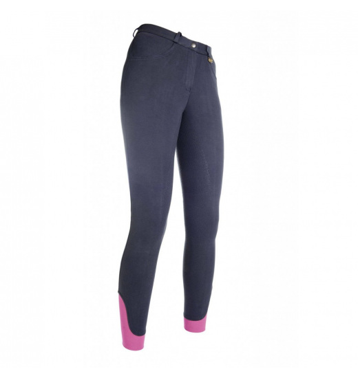 HKM KATE SILICONE FULL SEAT WOMEN'S BREECHES NAVY