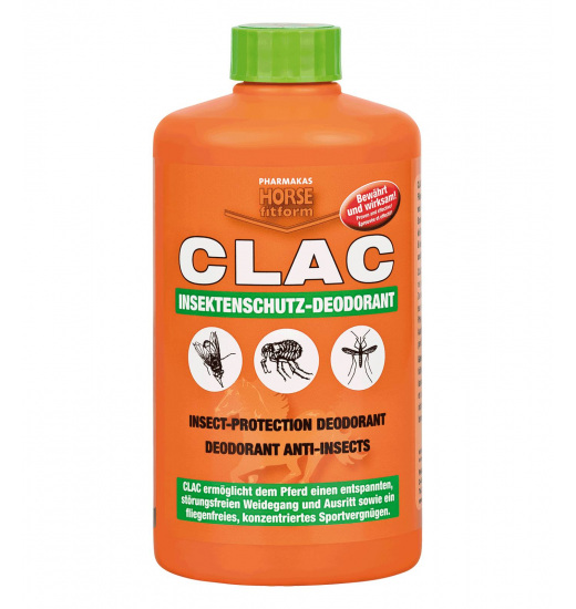HORSE FITFORM CLAC INSECT REPELLENT IN DEODORANT 500ML - 1 in category: Fly sprays for horses for horse riding