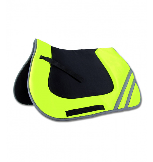 WALDHAUSEN HI VIZ REFLEX NEON SADDLE PAD FOR HORSES - 1 in category: Saddle pads for horse riding