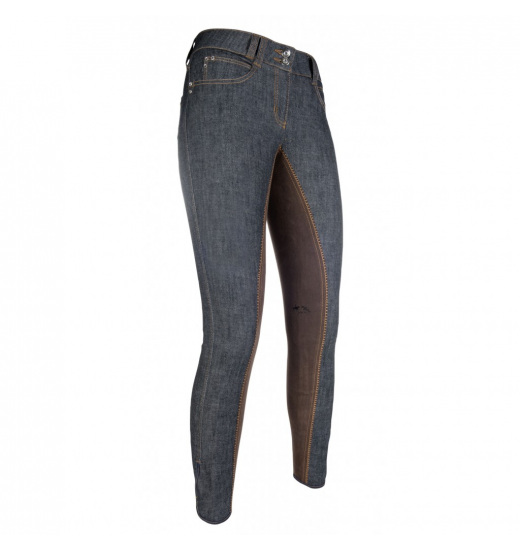 PRO TEAM GIRLS' RIDING BREECHES MISS BLINK NAVY