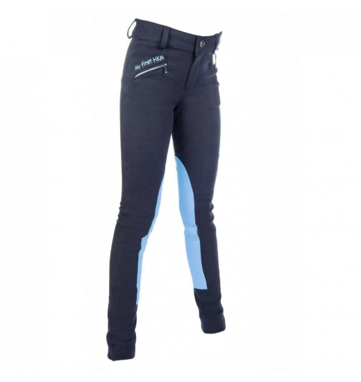 HKM GIRLS' RIDING BREECHES MY FIRST HKM - 1 in category: Kids' breeches for horse riding