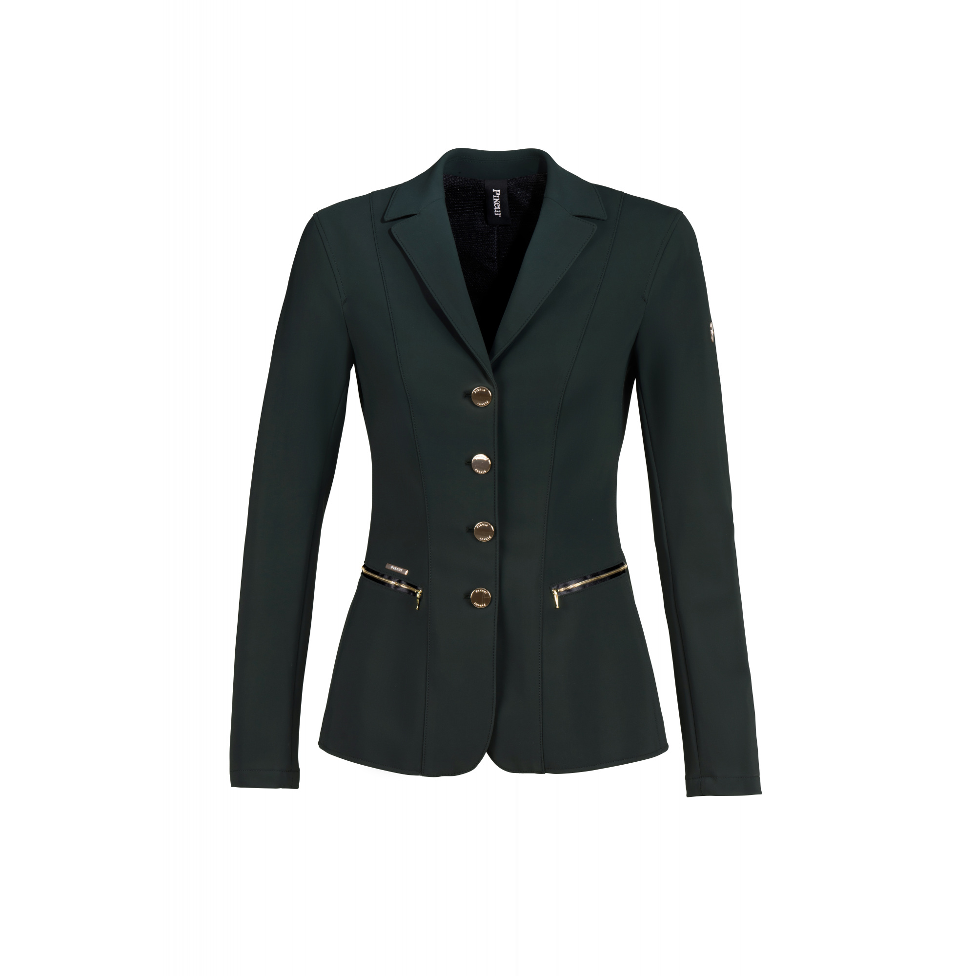 Slim cut fit Pikeur Womens Paulin Show Coat Jacket Navy Easy Stretch Breathable Paulin Ladies Competition Jacket