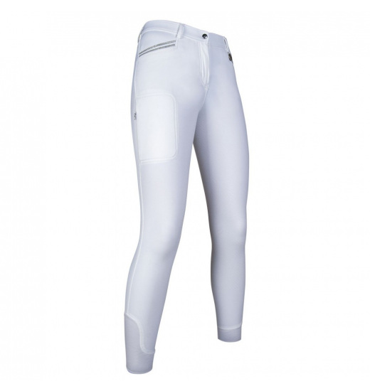 CAVALLINO MARINO WOMEN'S RIDING BREECHES MONDIALE SILICONE FULL SEAT WHITE