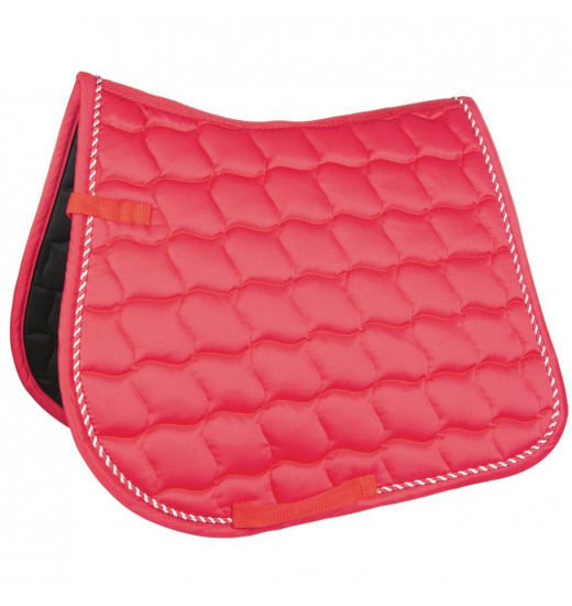 HKM SADDLE CLOTH AIR MESH RED