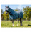 HKM HKM FLY RUG WITH NECK ZEBRA AQUA - 2 in category: Horse rugs for horse riding