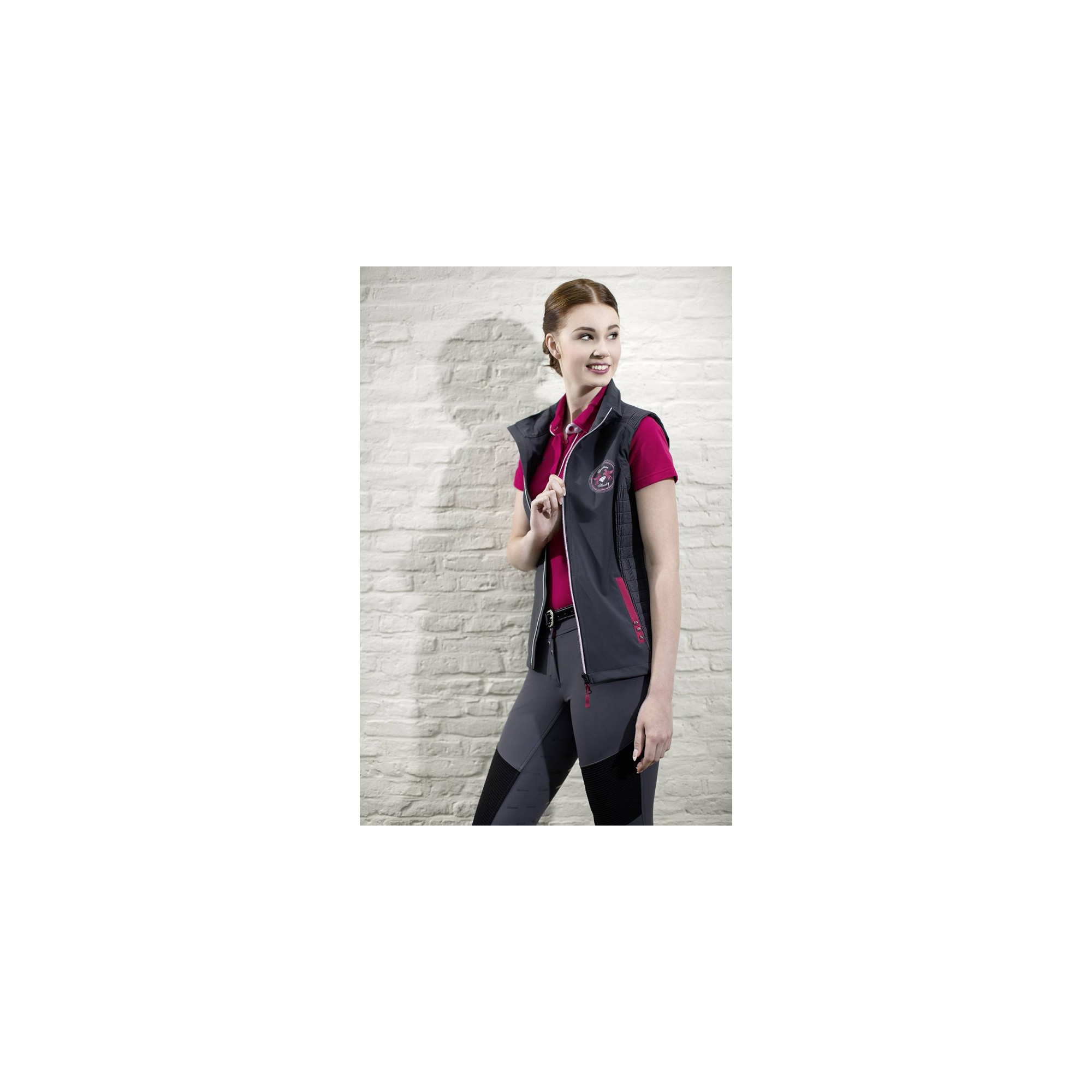 HKM WOMEN'S RIDING VEST DIAMONDS Equestrian Shop