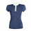 HKM HKM WOMEN'S COMPETITION SHIRT CRYSTAL NAVY