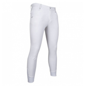 KINGSTON HERRENREITHOSE SAN LORENZO SILIKONKNIEBESATZ WEISS