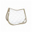 LAURIA GARRELLI SADDLE CLOTH GOLDEN GATE BIT WHITE