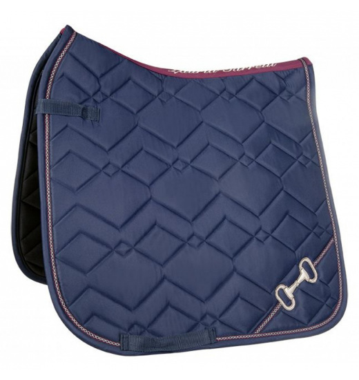 LAURIA GARRELLI SADDLE CLOTH MORELLO BIT BLUE