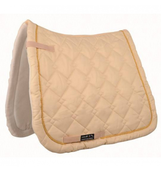 HKM SADDLE CLOTH GENTLY DRESSAGE BEIGE