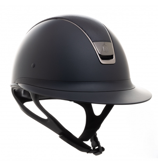 MISS SHIELD / SHIMMER TOP / BLACK TRIM / BLACK BLASON BLACK - 1 in category: Horse riding helmets for horse riding