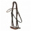 HORZE POSITANO HANNOVERIAN HORSE BRIDLE FOR HORSE BROWN