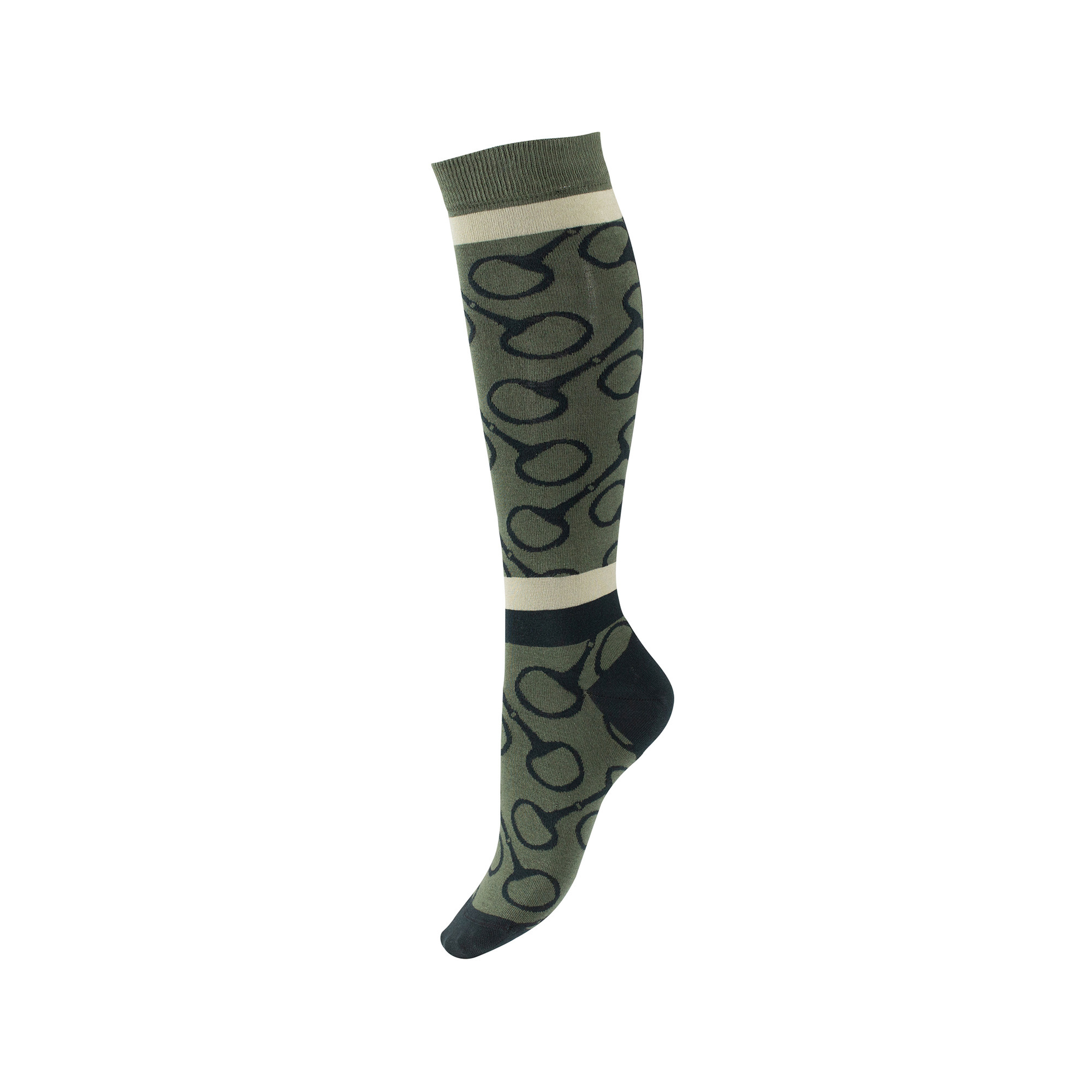 HORZE JACQUARD HORSE RIDING SOCKS - EQUISHOP Equestrian Shop