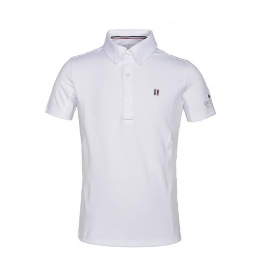 KINGSLAND CLASSIC BOYS EQUINE SHOW SHIRT WHITE