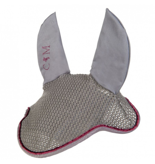 CAVALLINO MARINO EAR BONNET VELLUTO GREY