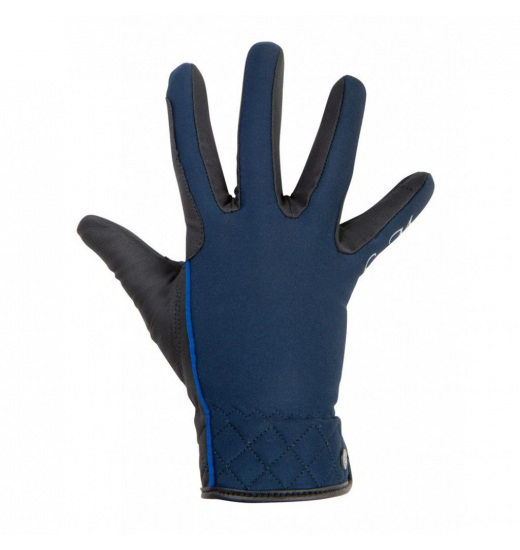 CAVALLINO MARINO SOFTSHELL RIDING GLOVES VELLUTO NAVY