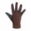 Cavallino Marino CAVALLINO MARINO SOFTSHELL RIDING GLOVES VELLUTO BROWN