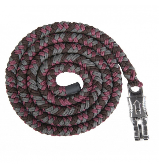 CAVALLINO MARINO LEAD ROPE VELLUTO WITH PANIC HOOK