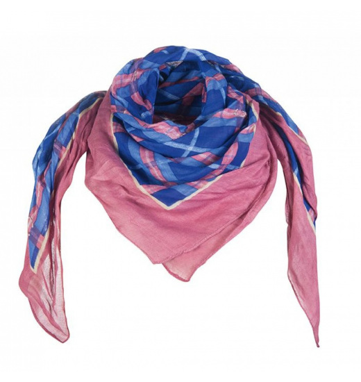 HKM SCARF HORSESHOE 85CM X 85CM