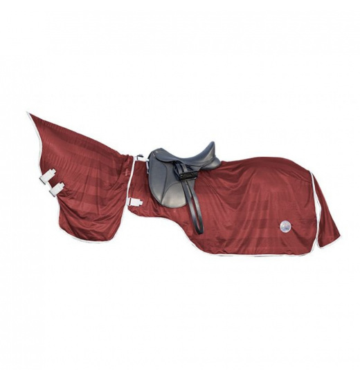HKM RIDE-ON FLY SHEET WITH REMOVEABLE NECK PART MAROON
