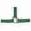 HKM HEAD COLLAR STARS WITH SOFT PADDING GREEN