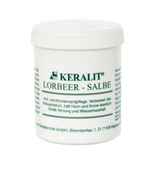 KERALIT MAŚĆ NAWILŻAJĄCA DO KOPYT KERALIT (LORBEER-SALBE) Keralit KERALIT MAŚĆ NAWILŻAJĄCA DO KOPYT KERALIT (LORBEER-SALBE)