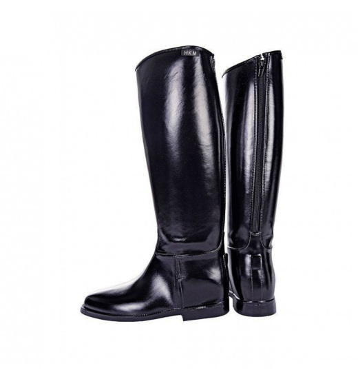 HKM RIDING BOOTS CHILDREN SHORT / SMALL WITH ZIP - EQUISHOP Equestrian Shop