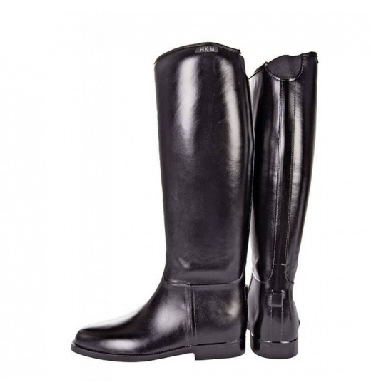 HKM RIDING BOOTS CHILDREN SHORT/SMALL WITH ELASTIC INSERT - EQUISHOP ...