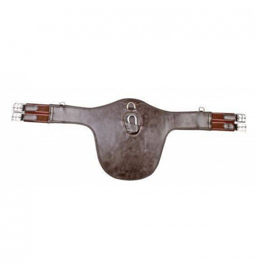 HKM STUD GUARD GIRTH BROWN