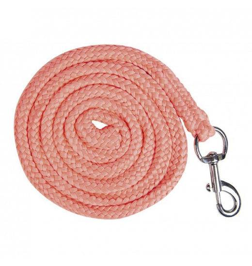 HKM LEAD ROPE STARS SOFTICE WITH SNAP HOOK PINK