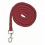 HKM LEAD ROPE STARS WITH SNAP HOOK MAROON