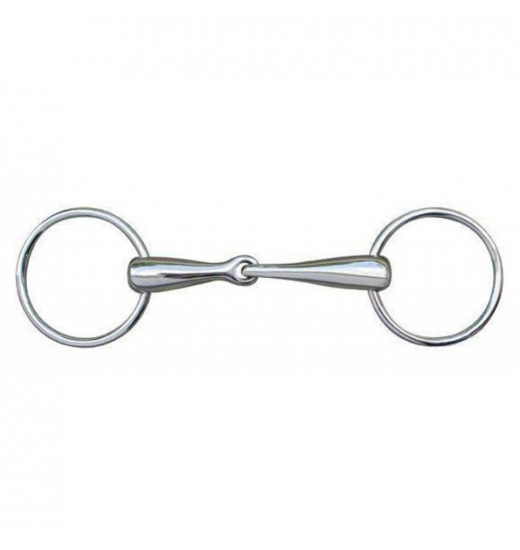HKM LOOSE RING SNAFFLE 16 MM STAINLESS STEEL