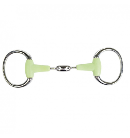 HKM EGGBUTT SNAFFLE WITH LOZENGE 16MM APPLE FLAVOUR