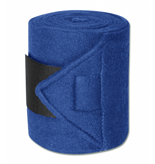 WALDHAUSEN STAR FLEECE HORSE BANDAGES 4-PACK BLUE