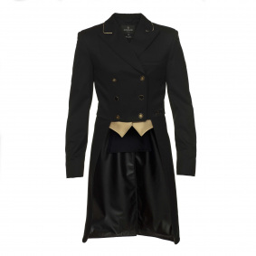 KINGSLAND WOOLEN LADIES DRESSAGE TAILCOAT BLACK