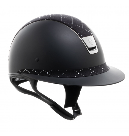 KASK MISS SHIELD SHADOWMATT / LOZENGE TOP / LOZENGE FRONTAL / BLACK CHROME CZARNY