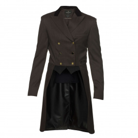 KINGSLAND WOOLEN LADIES DRESSAGE TAILCOAT BROWN