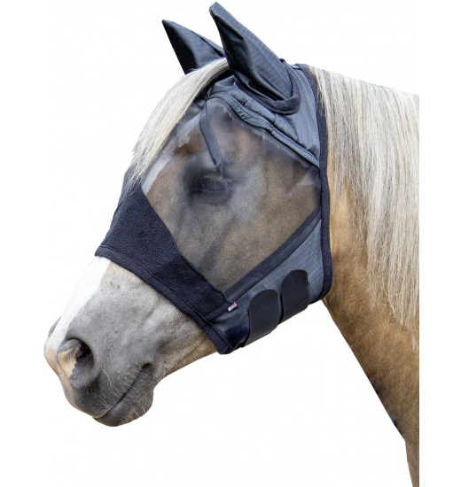 HKM ANTI-FLY MASK HIGH PROFESSIONAL BLACK