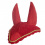 HKM EAR BONNET RED