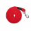 HKM LEAD ROPE AACHEN WITH PANIC HOOK RED