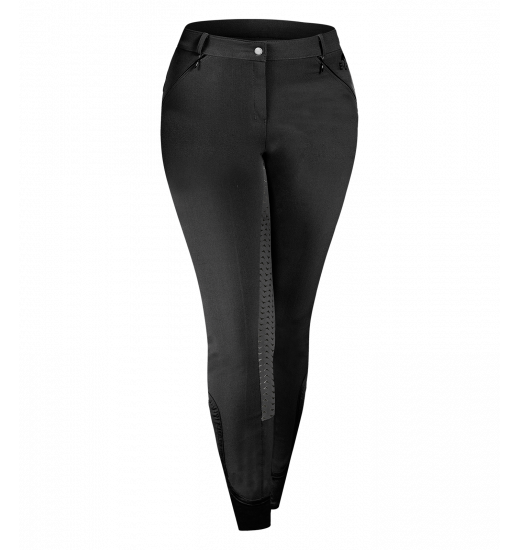 ELT DAHLIA WOMEN'S EQUESTRIAN FULL GRIP BREECHES BLACK