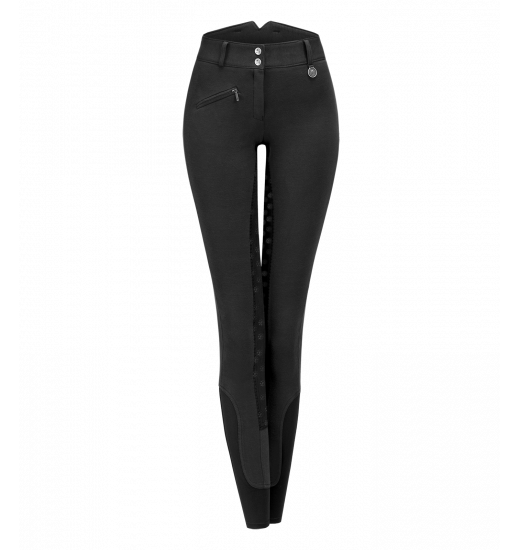 ELT THERMO FUN SPORT WOMEN'S EQUESTRIAN HIGHWAISTED BREECHES BLACK