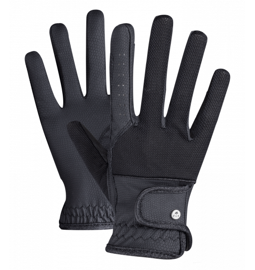 ELT ESTELLE RIDING GLOVES BLACK