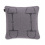 Adamsbro WOOL CASHMERE EQUESTRIAN SQUARED EQUESTRIAN CUSHION GREY