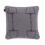 WOOL CASHMERE EQUESTRIAN SQUARED EQUESTRIAN CUSHION GREY