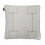 WOOL CASHMERE EQUESTRIAN SQUARED EQUESTRIAN CUSHION BEIGE