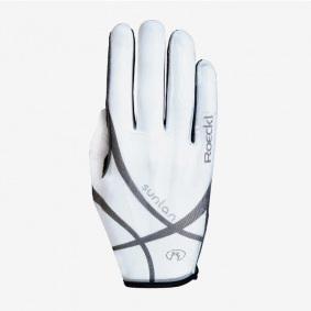 ROECKL LAILA RĘKAWICZKI BIAŁE JEŹDZIECKIE DAMSKIE