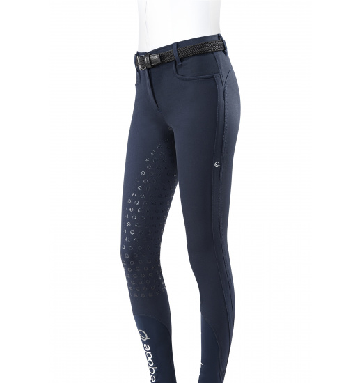 EQODE BY EQUILINE T112 WOMEN’S FULL GRIP BREECHES NAVY