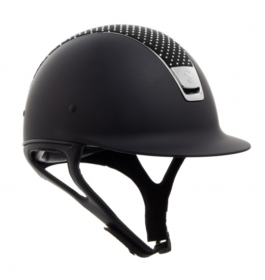 KASK SHADOWMATT / ALCANTARA SPARKLING / JET LIGHT BLACK / BLACK CHROME